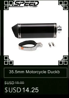 51mm universal Motorcycle Modified Exhaust pipe Muffler Exhaust scooter For CBR125 CBR250 CB400 CB600 YZF FZ400 Z750