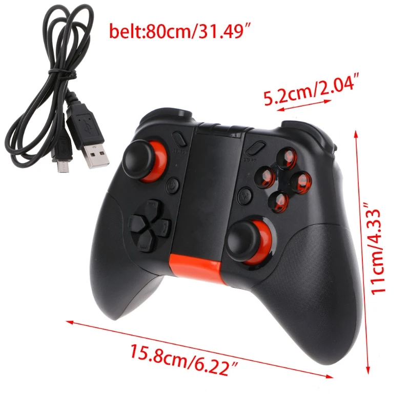 High Quality Bluetooth Gamepad Wireless Game Remote Controller For Android iOS Smartphone VR High Quality Bluetooth Gamepad Wireless Game Remote Controller For Android iOS Smartphone VR