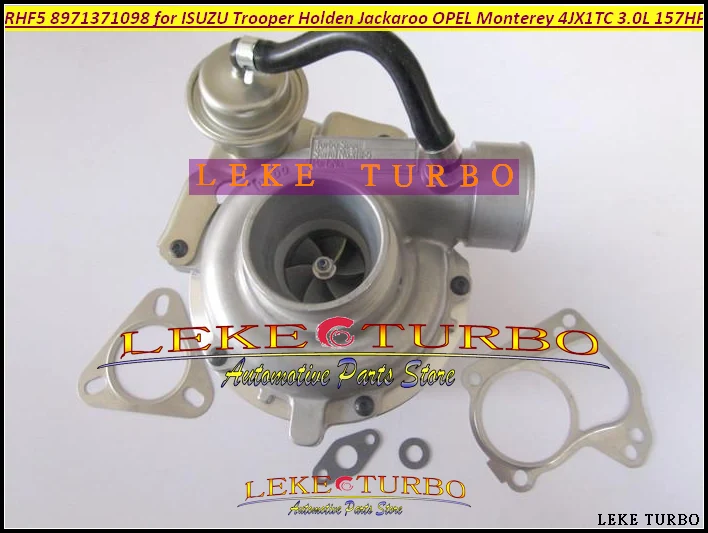 

RHF5 8971371098 8973125140 Turbo Turbocharger For ISUZU Trooper 00- Jackaroo 99-04 For OPEL Monterey 98- 3.0L 4JX1T 3.0L
