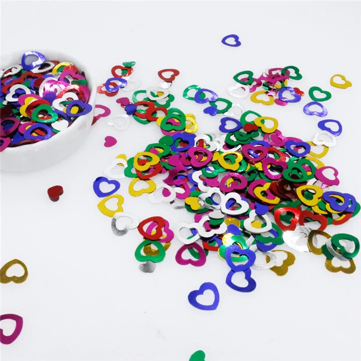 1 30g Smiley Face Sequins For Crafts Paillettes Clothing Leaves Glitter Shell Love Sequin Bag Decor DIY Scrapbooking Accessories