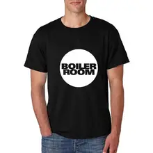 Модная мужская футболка с принтом котельной хлопковая Футболка мужская черная белая свободная футболка Homme s-xxl