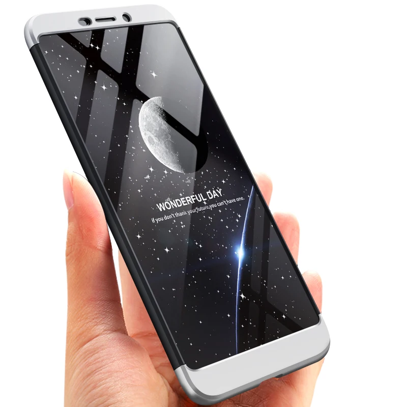 Для Nokia 6 2018 чехол 360 полная Защита сумка оболочка 3 в 1 s для роскошный Ультратонкий