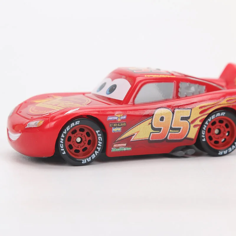 4 шт. Disney Pixar Cars 3 игрушка базовый автомобиль McQueen Black Storm Jackson Curz 1:64 быстрый и