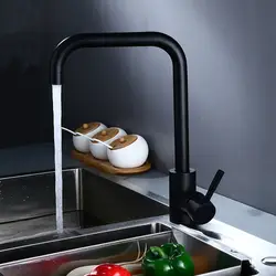 Смесители для кухни латунь кухонная раковина смеситель краны горячая и холодная 360 градусов вращение воды краны Torneira Cozinha раковина