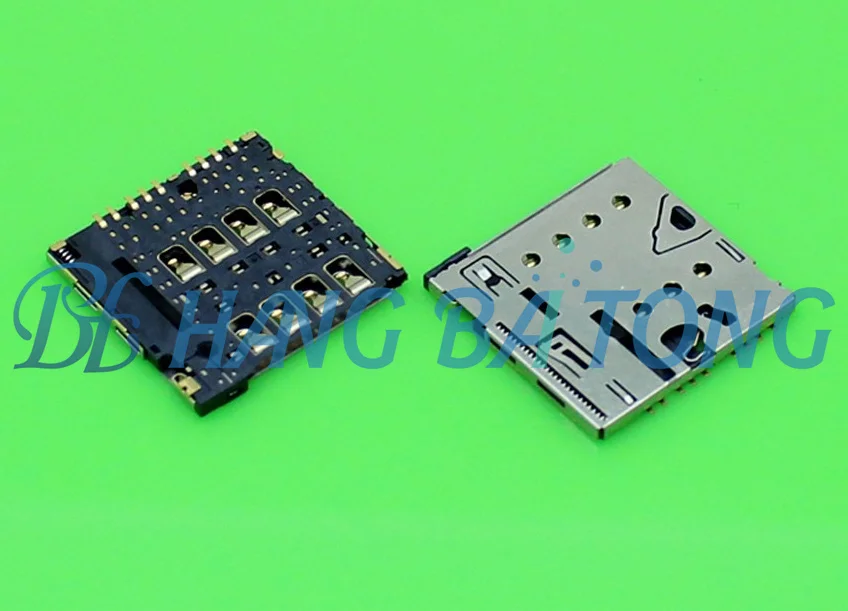 

5pcs Replacement Sim card reader holder tray slot socket for Nokia Lumia 610 N610 710 memory card adapter