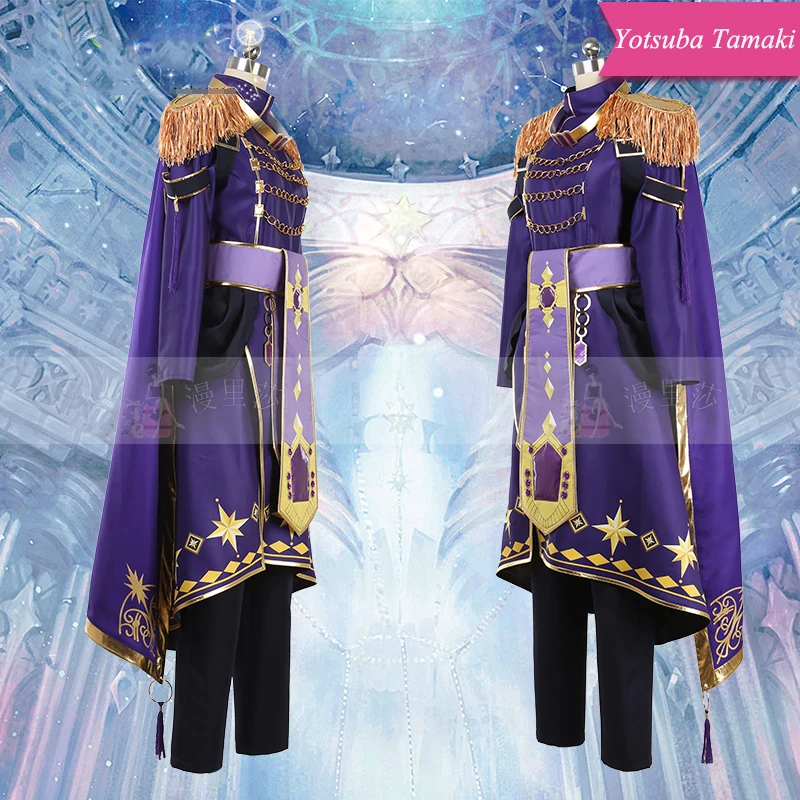Аниме! Idolish7 Cruiser Observator Yotsuba Tamaki боевой костюм Великолепная Готическая униформа косплей костюм сценический Наряд