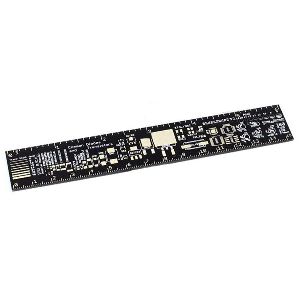 

PCB Ruler PCB Engineering Footprint PCB Packaging Unit for Electronic Engineers