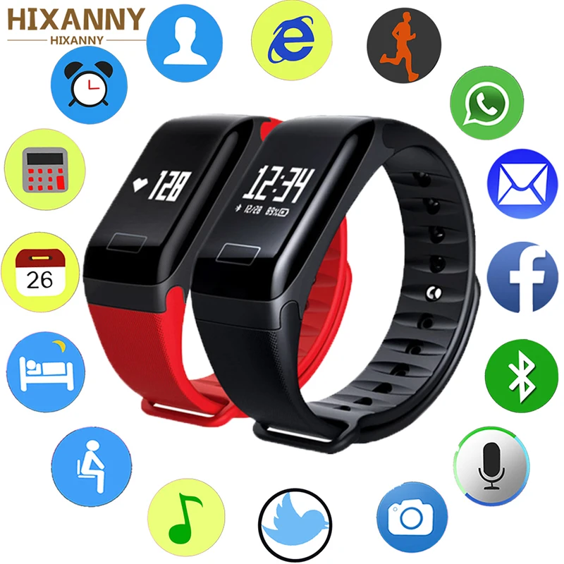

Smart Watch Bracelet Wristband 0.66 inch Screen smart Watch Blood Pressure Monitor Bracelet Fitness Band Heart Rate Monitor