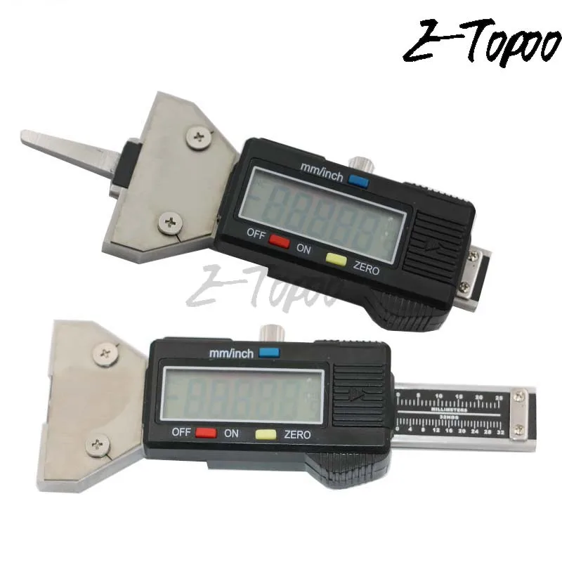 0 25MM Digital Tire Snap Depth Gauge tire gauge digital thread depth