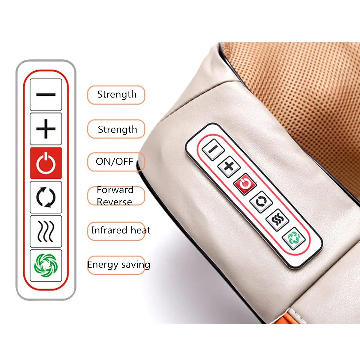 Шейный массажер для шеи на спине 3D Массажная накидка Электрический ролик устройство подогрева ручной массаж плеч машина для ухода за здоровьем домашний Автомобиль