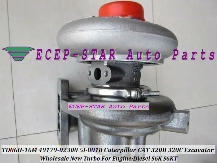 Бесплатная доставка TD06 TD06H-16M 49179-02300 49179-02260 5I-8018 Turbo для экскаватора Caterpillar CAT 320B 320C