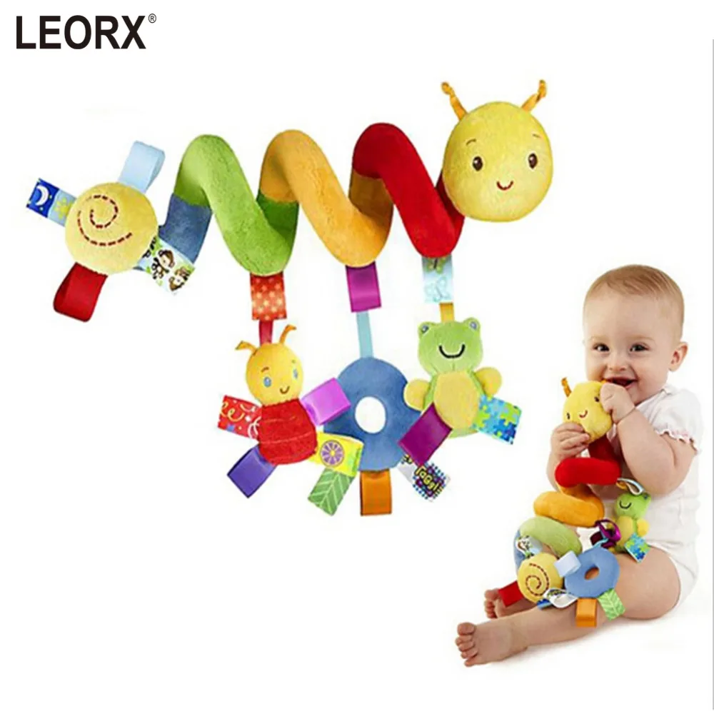 

Infant Babyplay Activity Spiral Bed & Stroller Toy With BB Device Hanging Crib Rattle Baby Kids Toys Juguetes Funny Toy