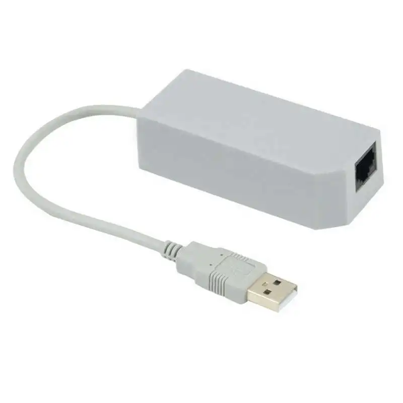 

Newest Lan Network Adapter Connector Usb Internet Ethernet For Nintendo For Wii/For Wii For U/Pc