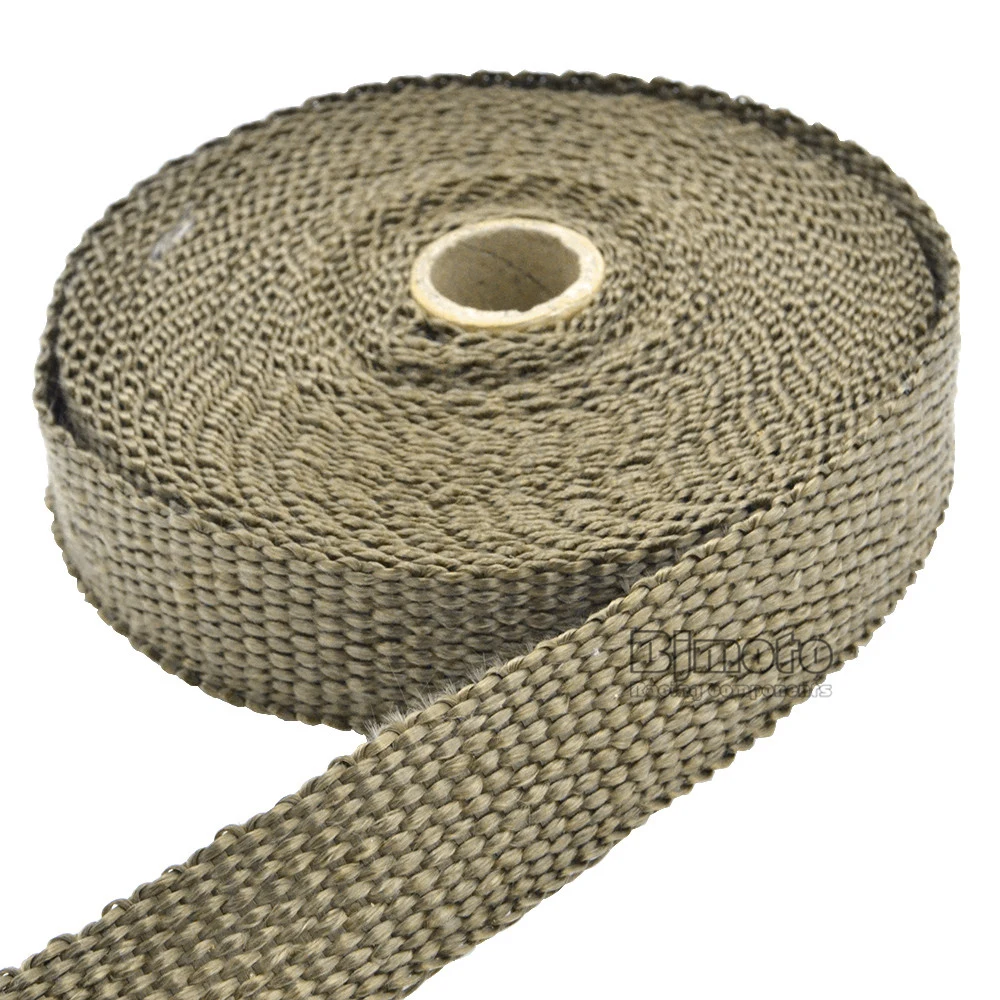 10M Heat Exhaust Pipe Heat Shield Thermo Turbo Wrap Tape For Car Truck Intake Intercooler Reflective Insulation Kit Refit Design (12)