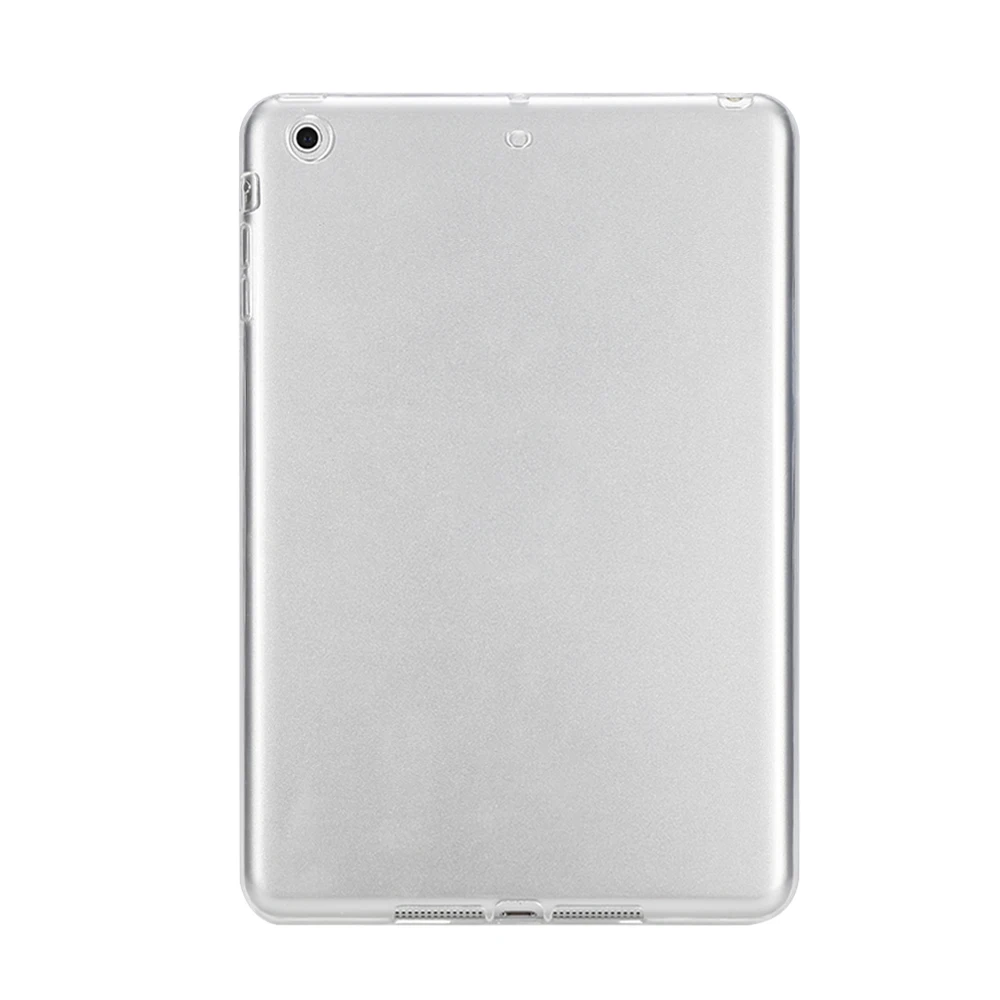 Новый силиконовый чехол для iPad 2 3 4 5 6 Air 1 Mini прозрачный мягкая задняя крышка из тпу