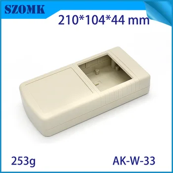 

one piece abs plastic enclosure project box for Diy housing plastic junction box szomk electronic project box 210*104*44mm