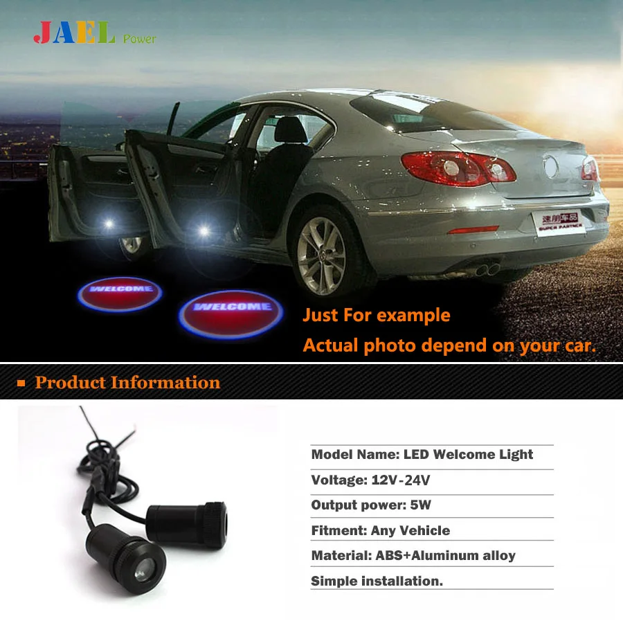 

LED Door welcome light courtesy led car laser projector Logo Ghost Shadow Light Case For Maserati LED Logo light