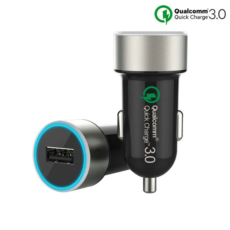 Car Phone charger QC 3.0 charger for iphone samsung XLOT USB Car charger adapter Phone Charger QC 3.0 Mobile Phone Car Travel Adapter for iPhone 6 6s 7 Plus for Samsung galaxy s7 s8 Car Charger (1)