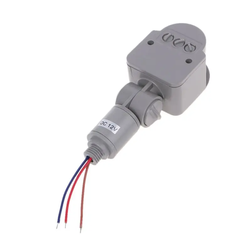 RF 140° 12M PIR Infrared Motion Sensor Detector Outdoor Security LED Light New
