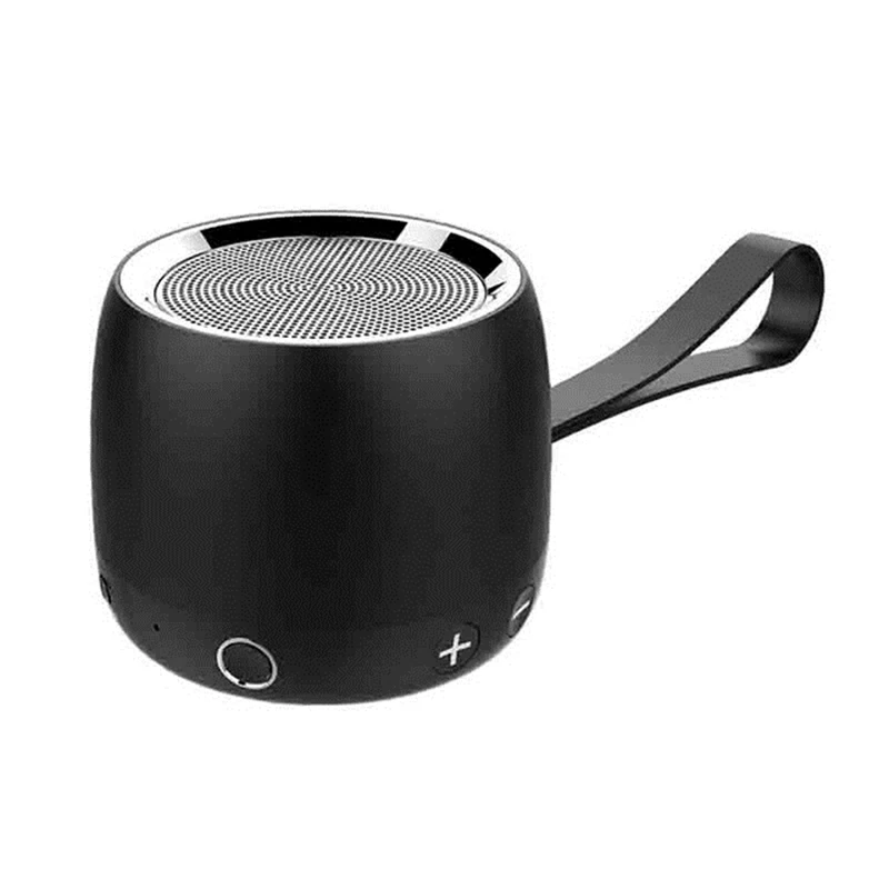 

New Metal Steel Bluetooth Speaker Portable Belt Handle Radio FM boombox Active Subwoofer Car Parlante Caixa de som rev fan