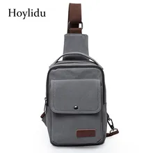 Новая Корейская мужская Холщовая Сумка на грудь, Повседневная сумка для путешествий, маленькая сумка с клапаном, регулируемый плечевой ремень, непромокаемые сумки на плечо