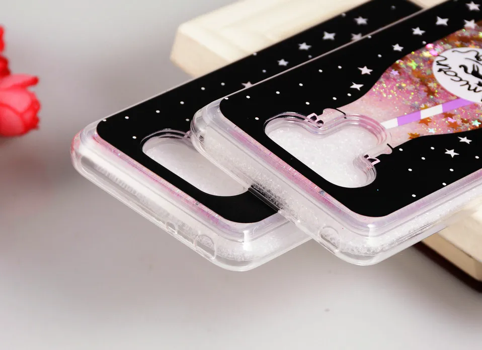 ICOQUE G6 Cases For LG G6 Cover Glitter Quicksand Liquid Silicone Cute Fundas G6 Case For LG G6 Case Cover (2)