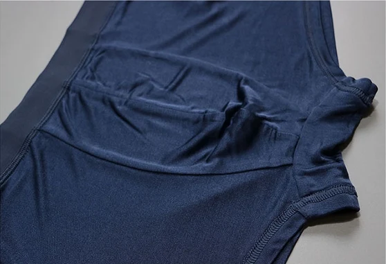 Мужские Трикотажные трусы боксеры из 100% шелка 3 упаковки размеры L XL 2XL 3XL