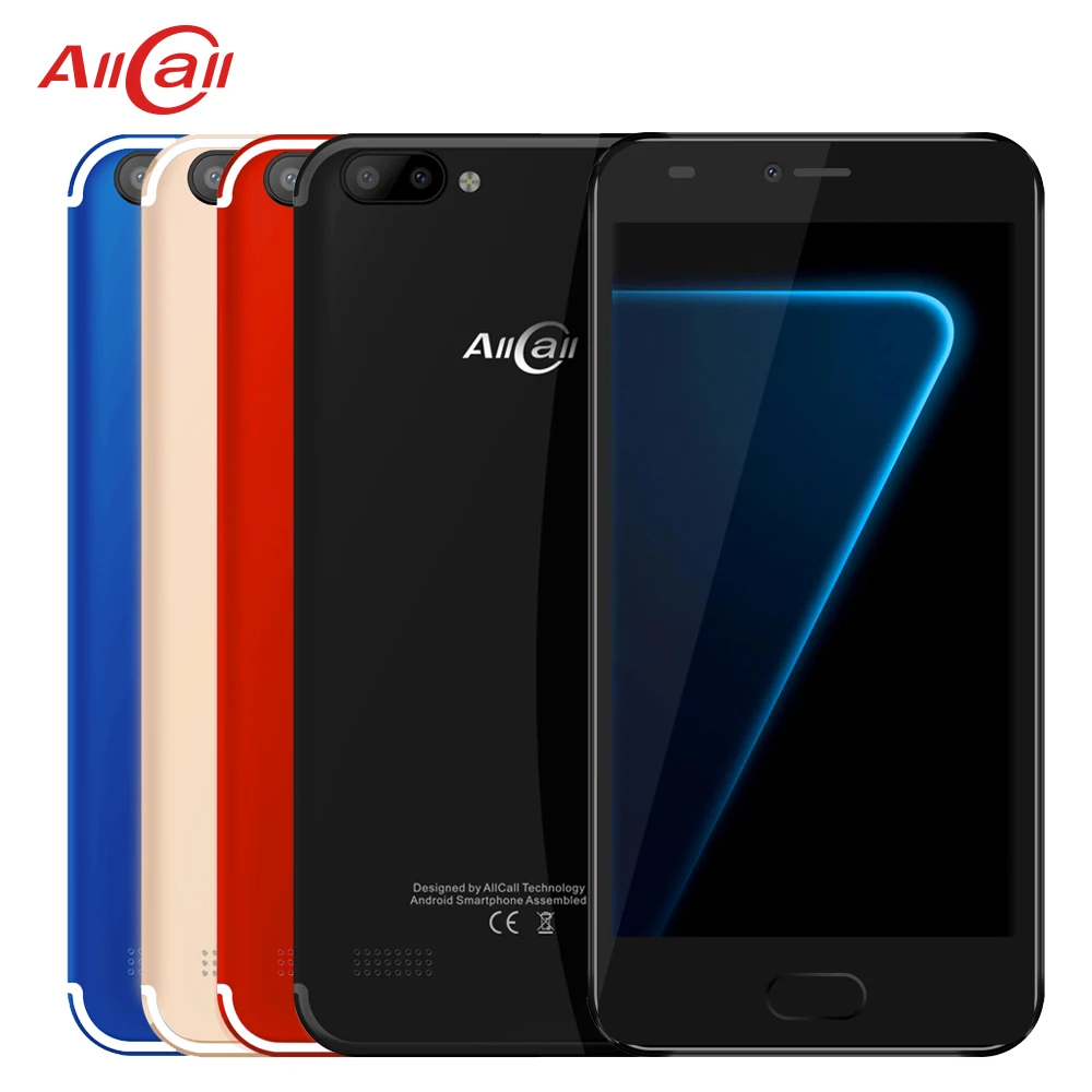 AllCall Alpha 3g Смартфон Android 7 0 5 дюймов Оригинальный MTK6580A 1. 3G Гц четырехъядерный 1 ГБ