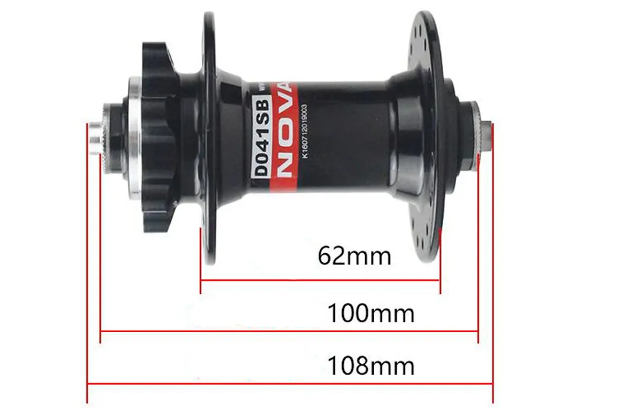 NOVATEC D041/D042SB горный велосипед алюминиевые подшипники ступицы 24 H/28 H/32 H/36 H Совместимость 7/8/9/10 скорость кассета маховик