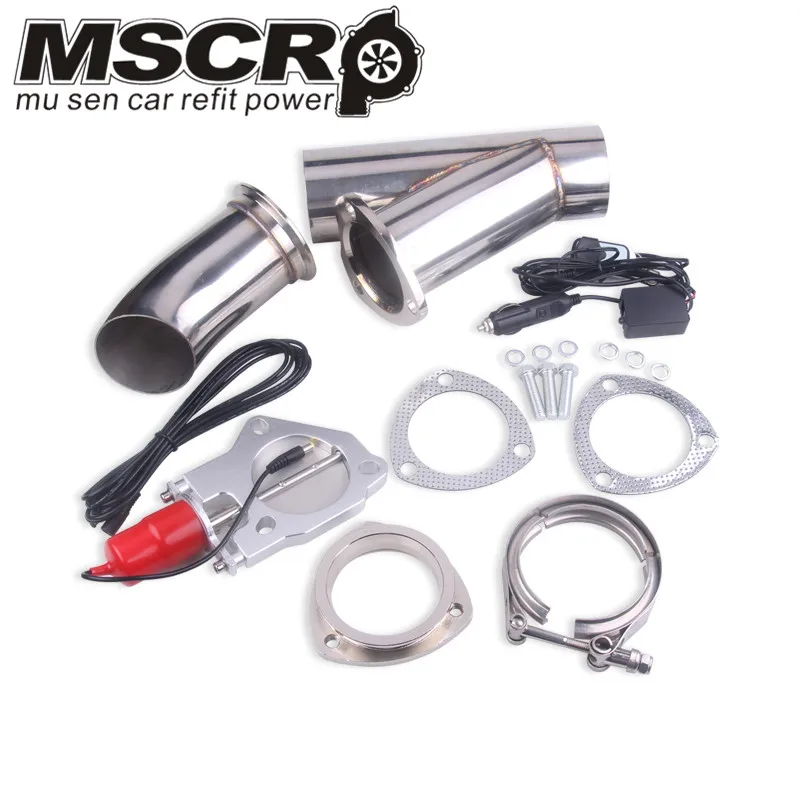 

2''/2.25''/2.5" /3" Electric Stainless Exhaust Cutout Cut Out Dump Valve / switch with Remote control