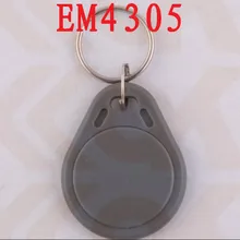 3000 шт./лот EM4305 125 KHz id Тег Брелоки для ключей оптом id карты брелок