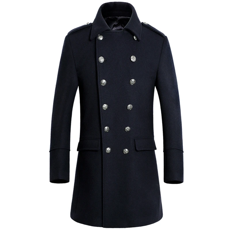 Online Get Cheap Mens Double Breasted Coat -Aliexpress.com