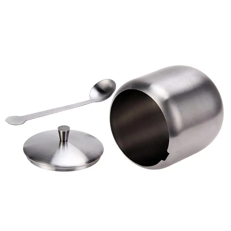 Высококачественный кофейный сахарница с ложкой чашка крышкой кастрюля из