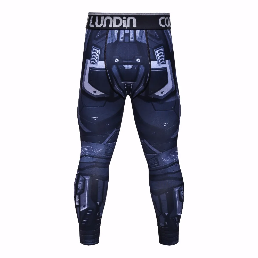 Футболка Коди ландин бренд мужские фитнес леггинсы колготки эластичные принты компрессионные колготки быстросохнущие дышащие штаны для бодибилдинга Новинка
