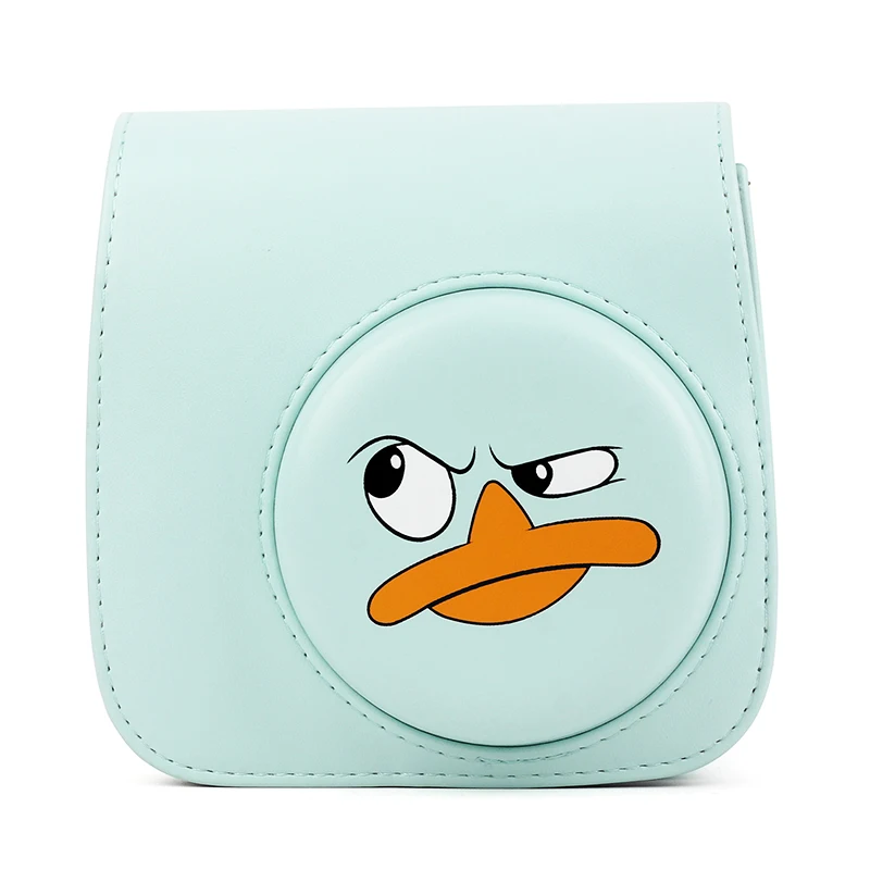

Lovely Camera Bag Soft PU Leather for Instant Film Pouch Protective Pocket for Fuji Fujifilm Instax Mini 8+ 8 9 Accessories Case