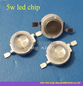 

10pcs 5W High Power LED Red/Blue/Green/warm White/Cold White LED Lamp light led EmitteR 4.5-7.5V 250-300lm