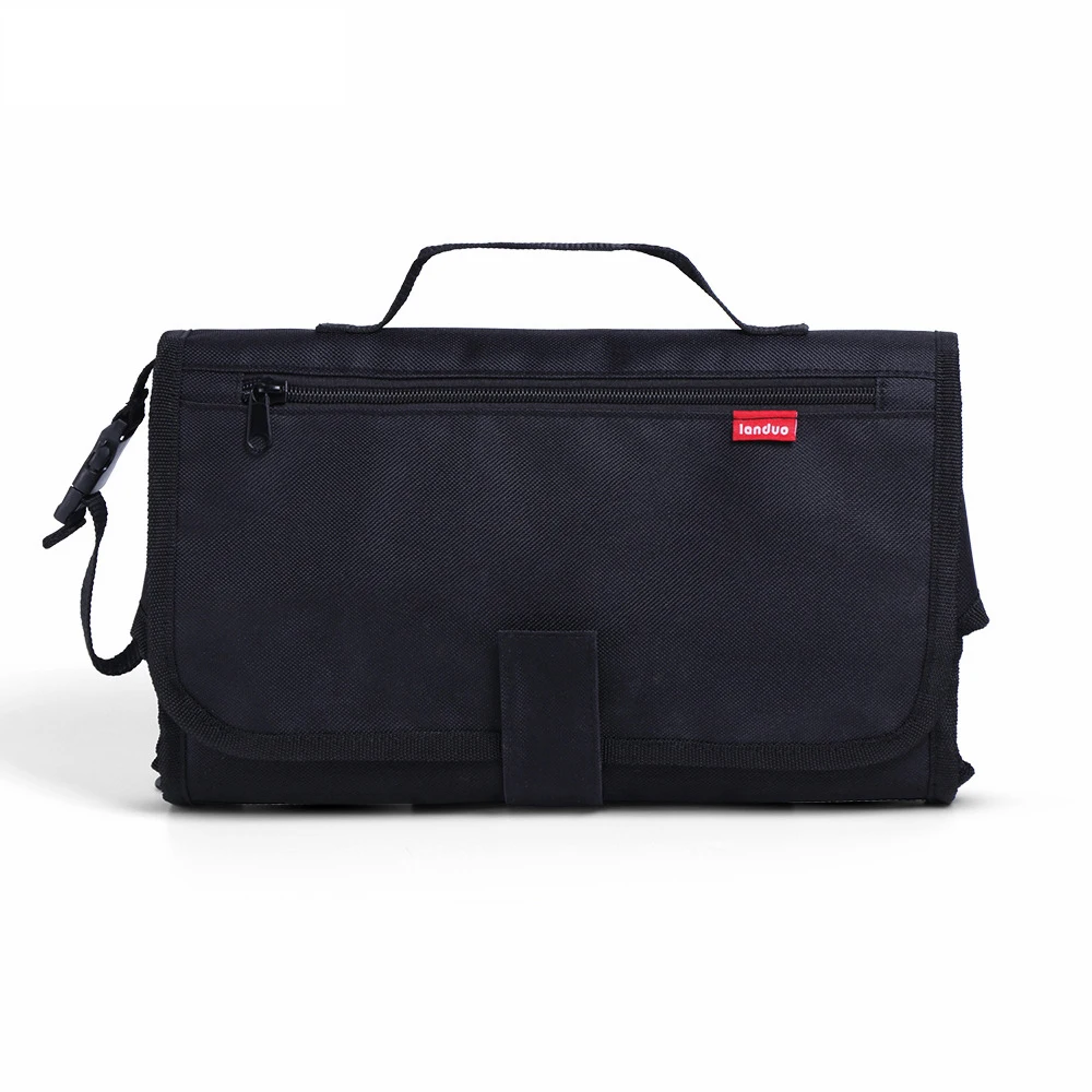 Baby Diaper Bags Zippered Wet/Dry Bag Waterproof Wet Cloth Reusable Cover Multifunctional storage bag foldable portable