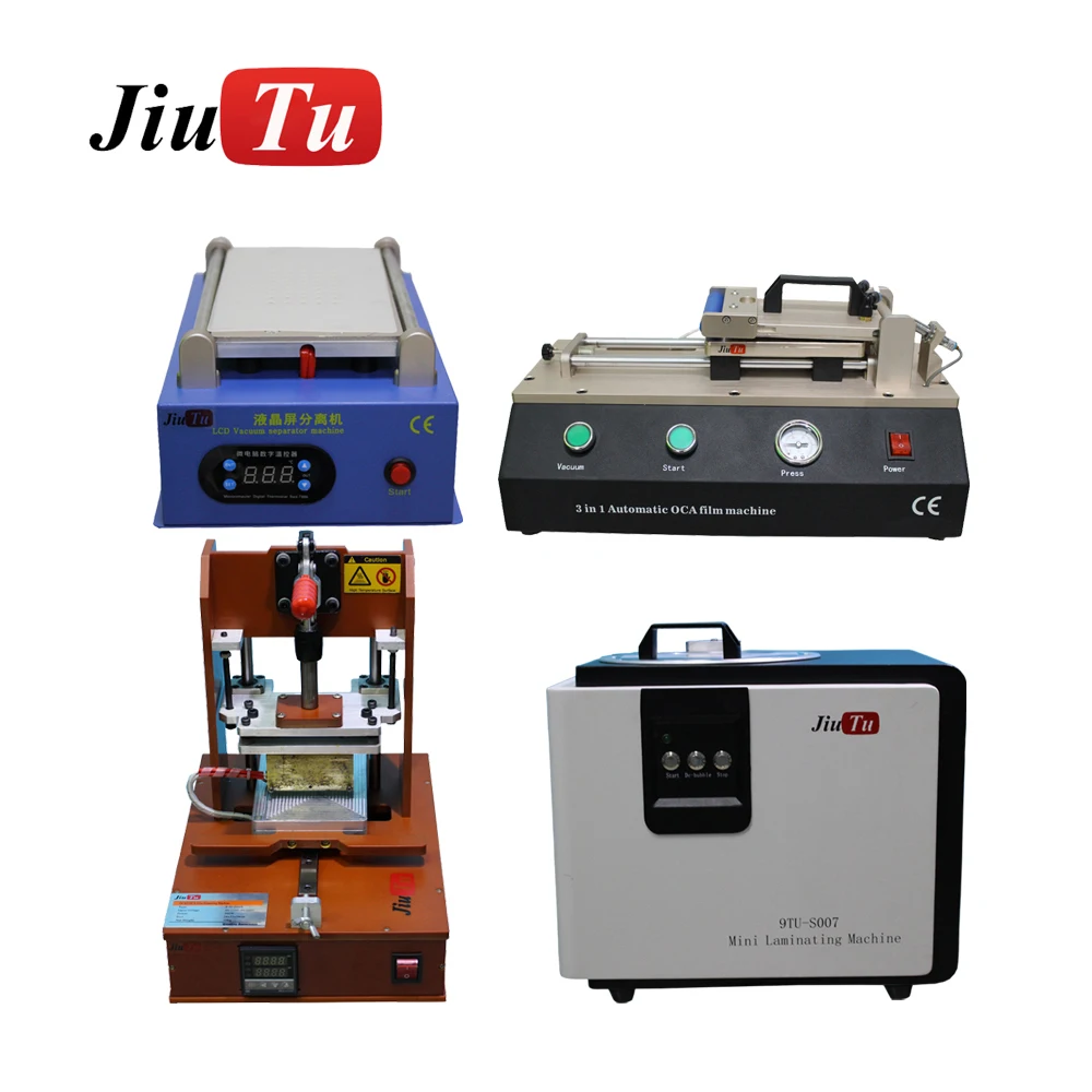 

Full set of Phone Repair Machine Lcd separator + 3 in 1 OCA/Polarizer Laminating + Glue Remover + Jiutu Mini OCA Laminator
