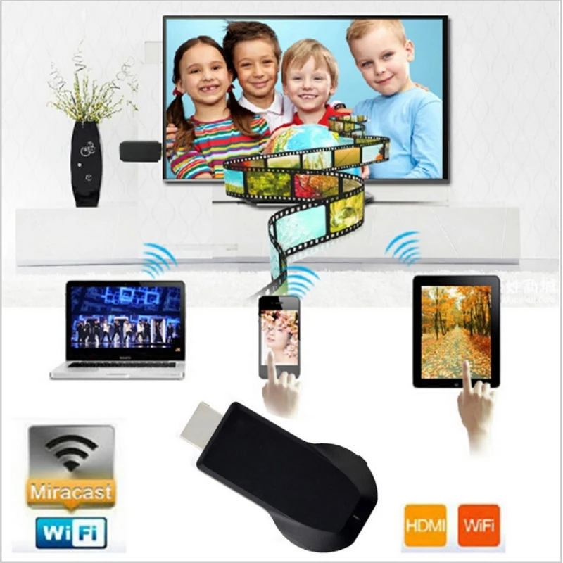 2018 Новый M2 TV Stick HDMI 1080P Miracast для DLNA Airplay WiFi беспроводной дисплей приемник Поддержка