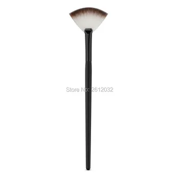 

Slim Fan Shape Powder Concealor Blending Finishing Highlighter Highlighting Makeup Brush Nail Art Brush for Makeup