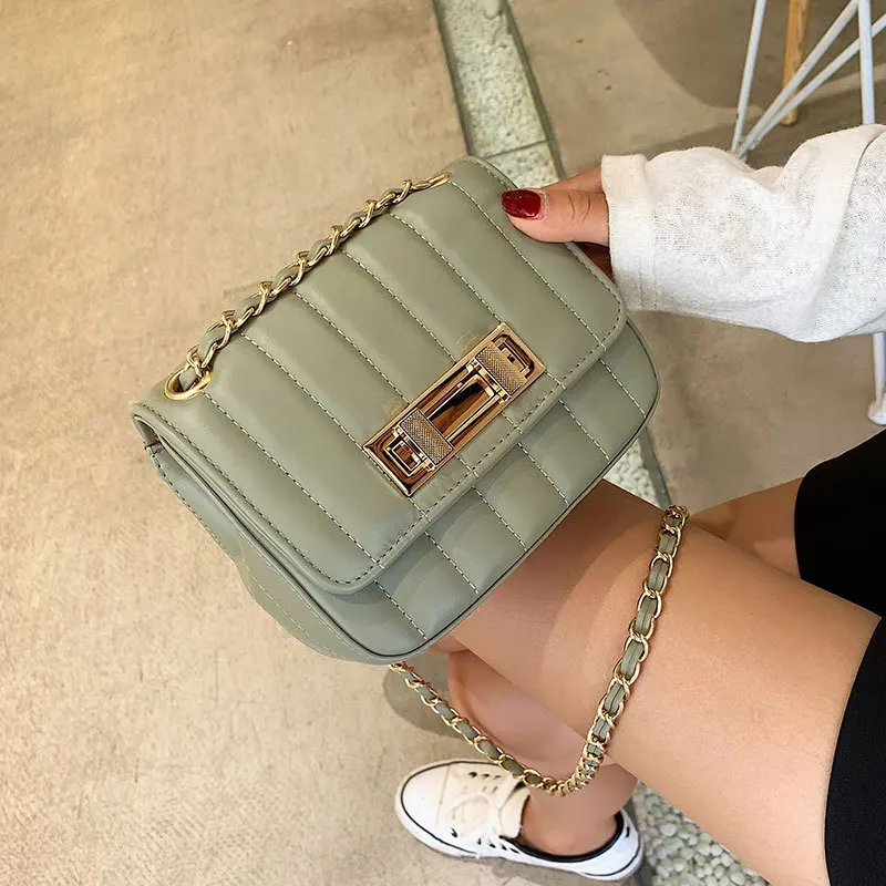 

2019 Hot New Korean Version The Small Square Women Bag Fashion Handbag Western Style Shoulder Bag Messenger Bag Mobile Phone Bag