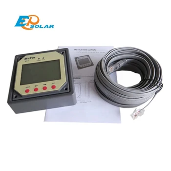 

EPSOLAR MT-1 Solar Charge Controller LCD Remote Meter for Dula Battery EPIPDB-COM MT1 with 10M Cable