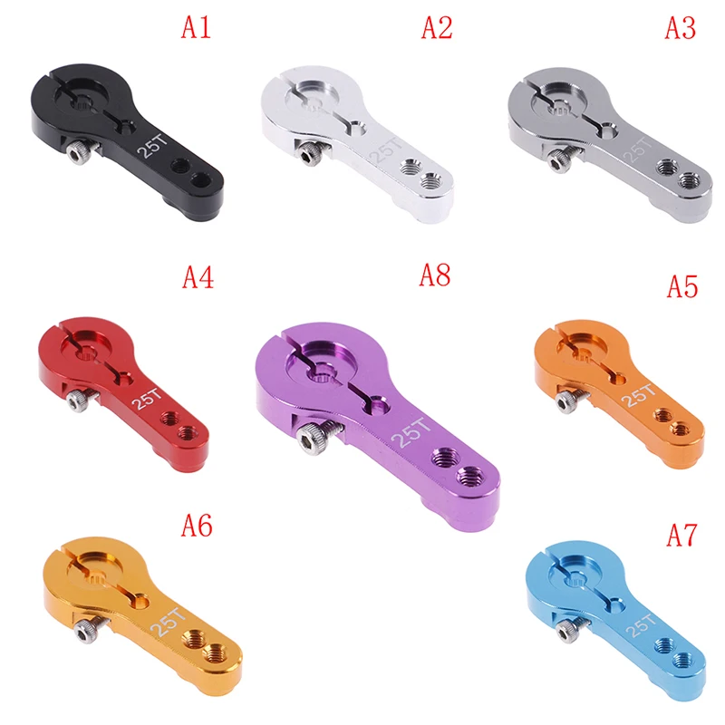 

1Pc 25T Servo Arm CNC Metal Steering Half Servo Arm Horn Server Rocker Arms for RC Boats Futaba MG995 MG996