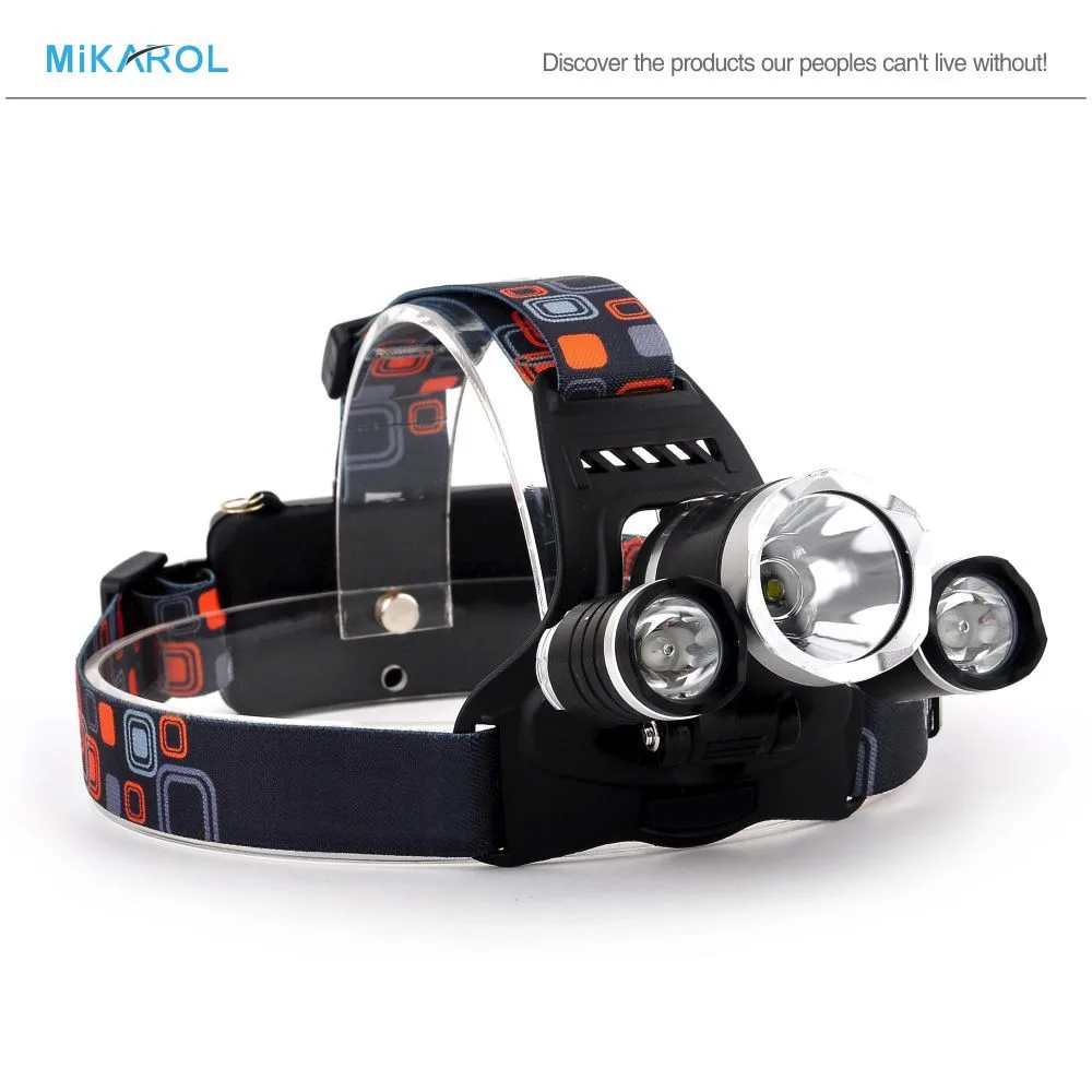 rechargeable bike headlight RJ3000