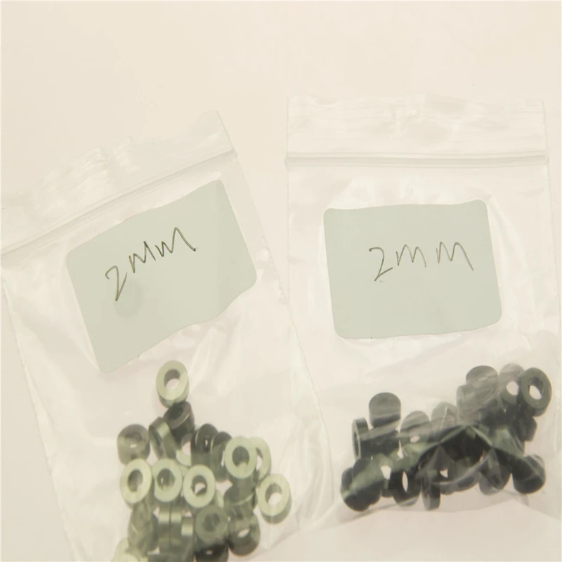 RC Car Spacer Washer Head Gasket Aluminum Black 6 X 2mm 10pcs/lot