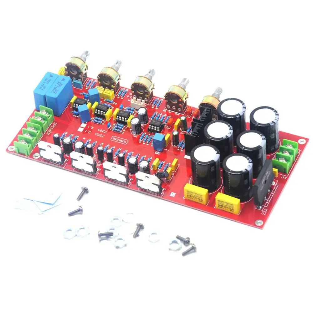 TDA7294 2.1 2x80W+160W 2200UF/63V Subwoofer AMP Amplifier Board Double 18-28 AC YJ00235