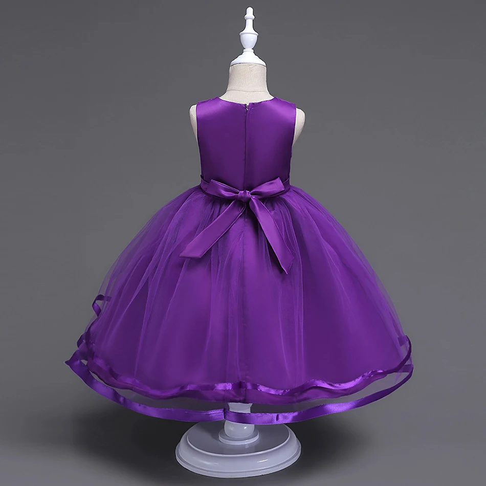 Girls Summer Flower Evening Dress  (20)