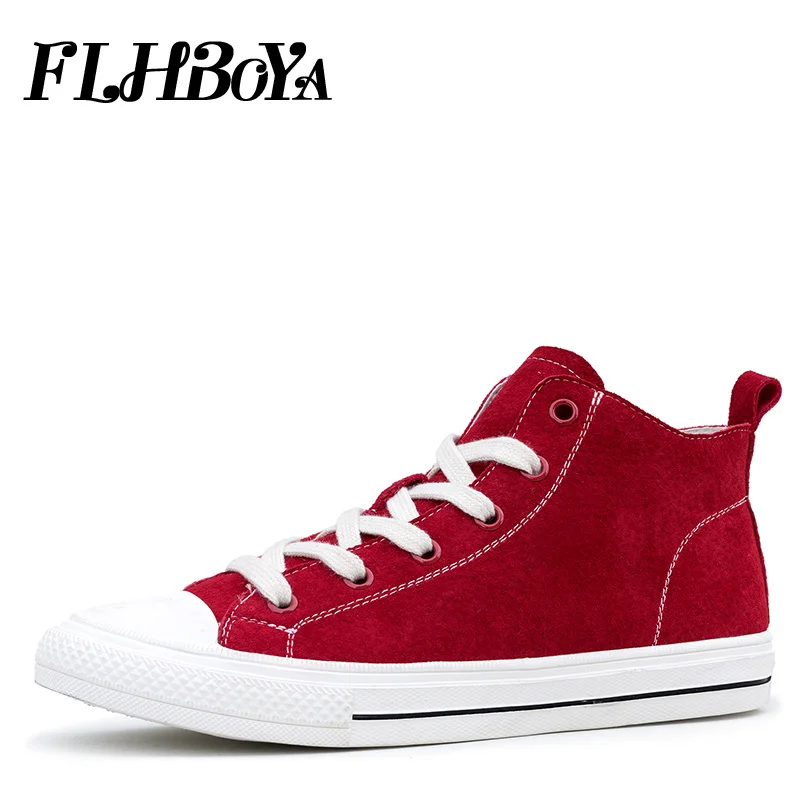 black and red shoes women's