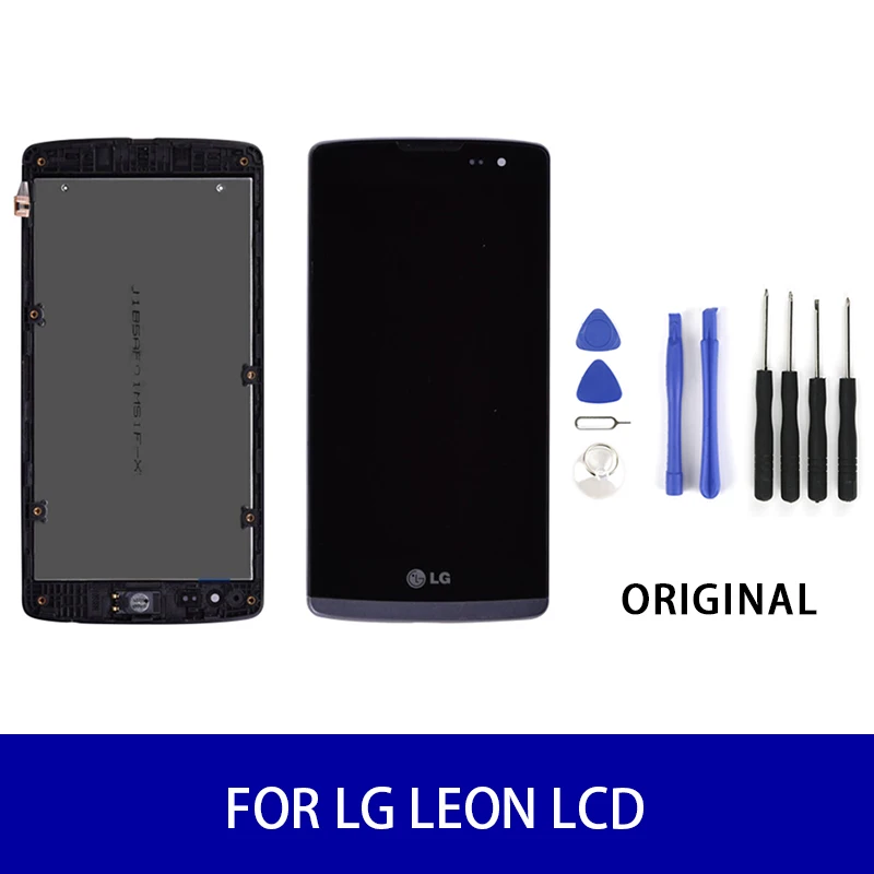 

Original For LG Leon Lcd Display Touch Screen Panel Digitizer Assembly Screen Replacement Parts 854x480 H340 H320 H324 H340N