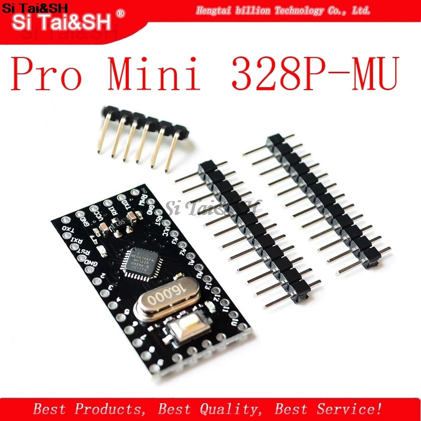 1pcs/lot ATMEGA328P Pro Mini 328 Mini ATMEGA328 3.3V/8MHZ 5V/16MHz for Arduino - Цвет: Pro Mini 328P-MU
